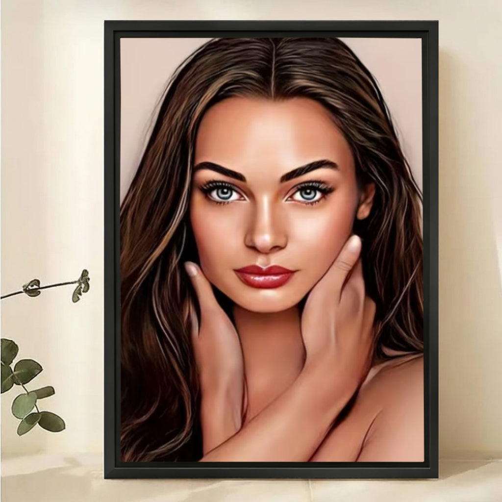 Custom Oil Painting Portrait from Photo - Personalized Canvas Art